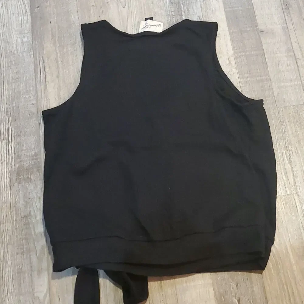 Universal thread women's xs black blouse tank top
